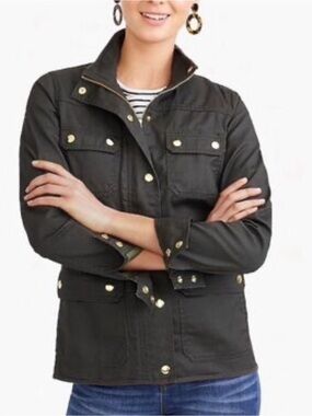 J. Crew Downtown Field Jacket Classic Army Green - Women's
